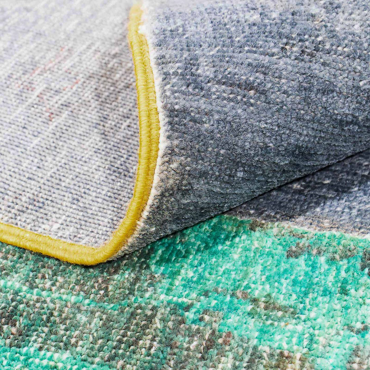 Patchwork Rug - 237 x 146 cm - multicolored