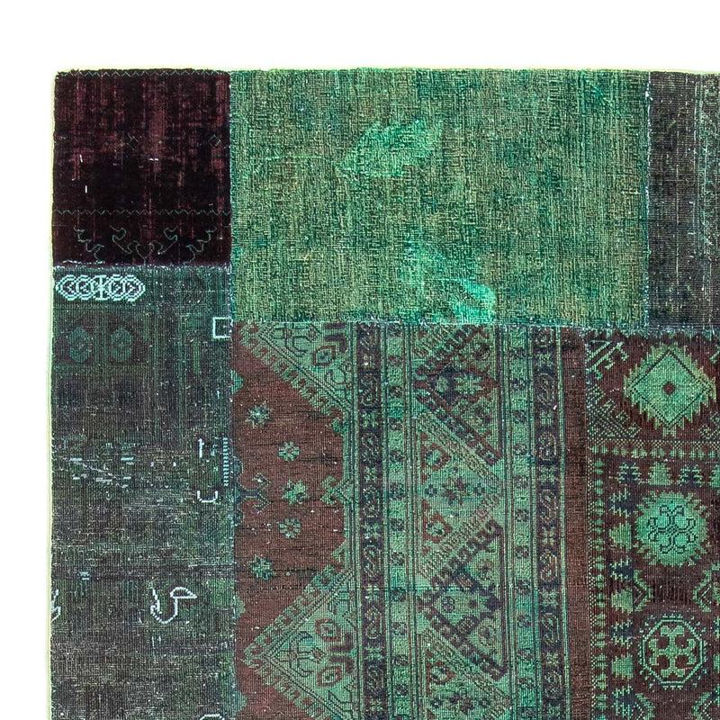 Patchwork Rug - 270 x 175 cm - multicolored