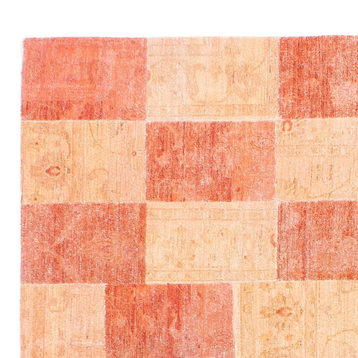 Patchwork Rug 212x294cm - Perserteppich Wollteppich