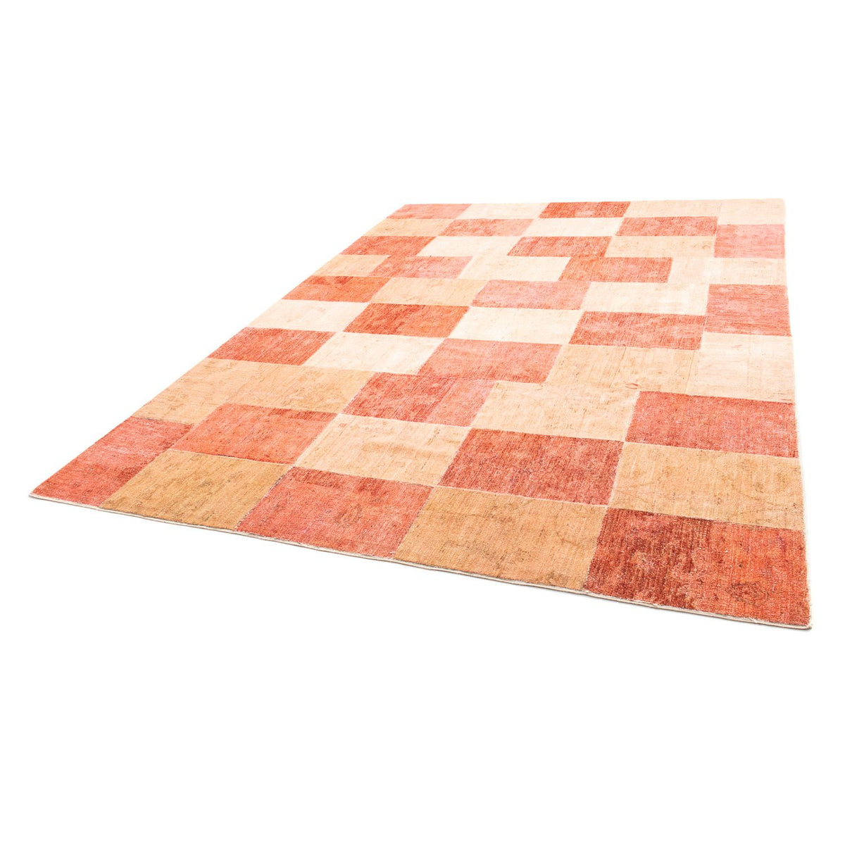 Patchwork Rug - 294 x 212 cm - multicolored