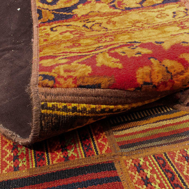 Patchwork Rug - 234 x 169 cm - multicolored