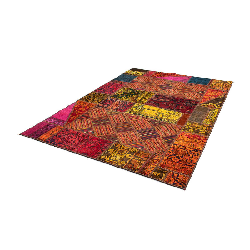 Patchwork Rug - 234 x 169 cm - multicolored