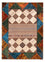 Patchwork Rug - 224 x 164 cm - multicolored