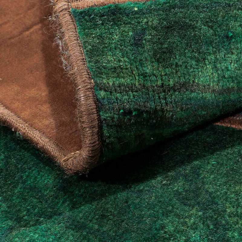 Patchwork Rug - 207 x 143 cm - multicolored