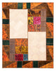 Patchwork Rug 194x249cm - Perserteppich Wollteppich