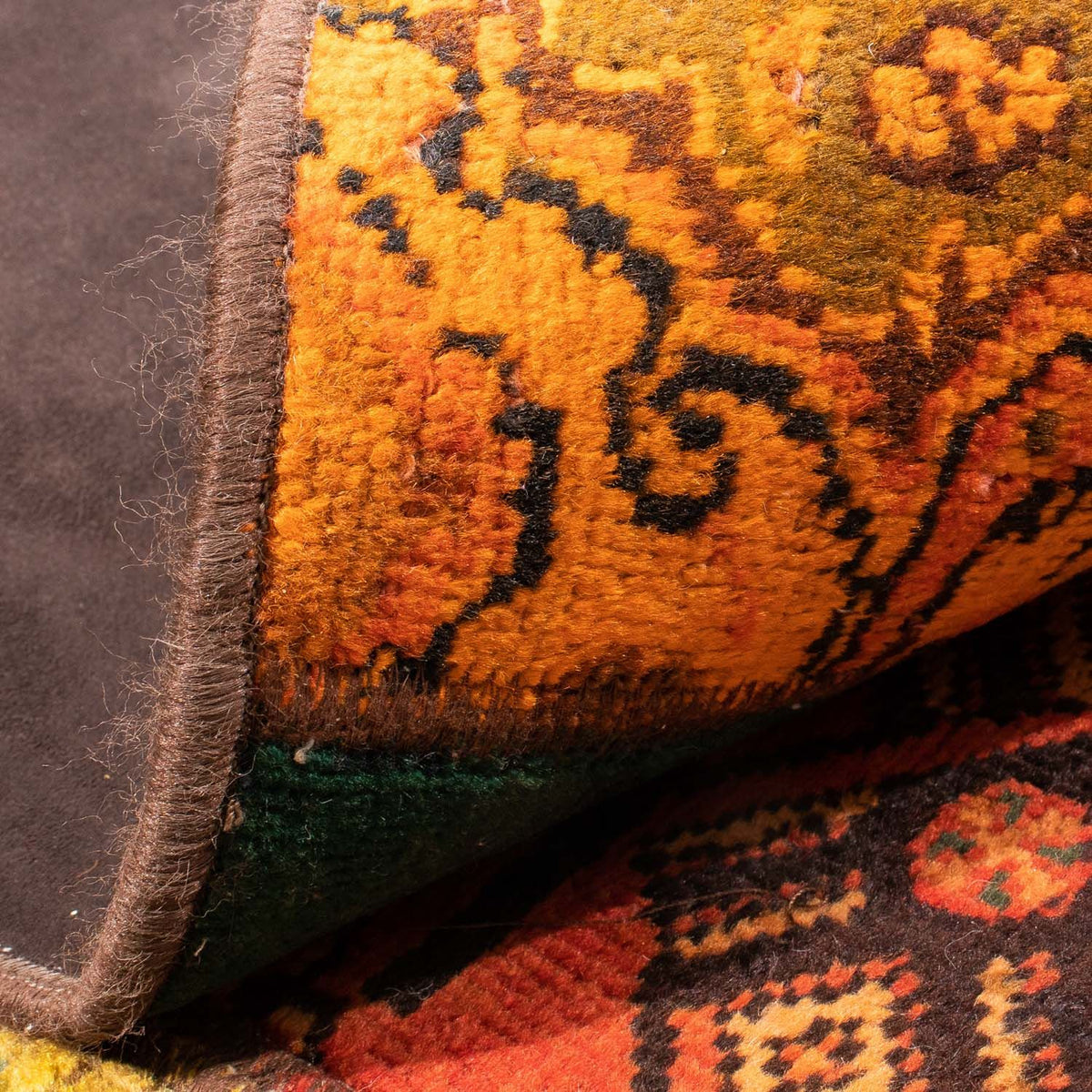 Patchwork Rug - 249 x 194 cm - multicolored