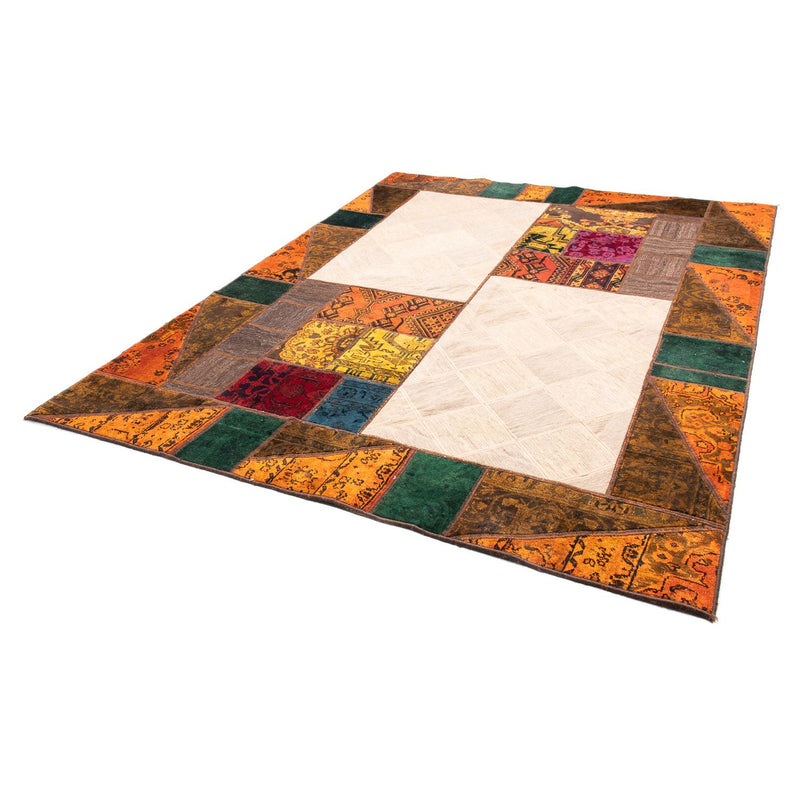 Patchwork Rug - 249 x 194 cm - multicolored