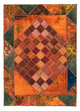 Patchwork Rug 164x225cm - Perserteppich Wollteppich