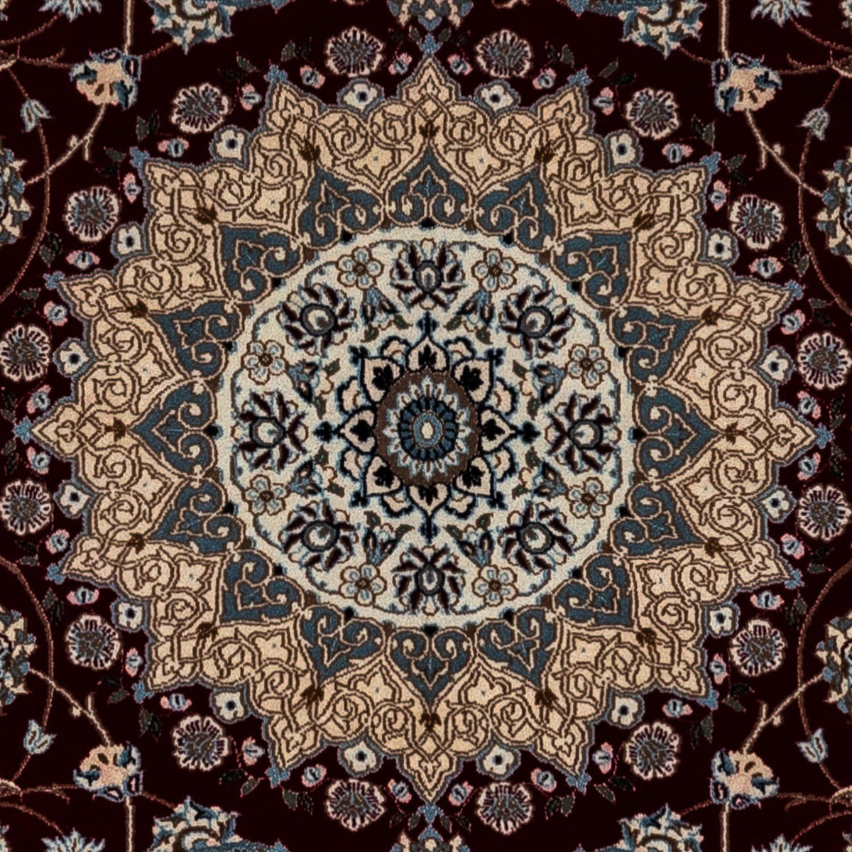 Perser Rug - Nain - Royal - 352 x 251 cm - black