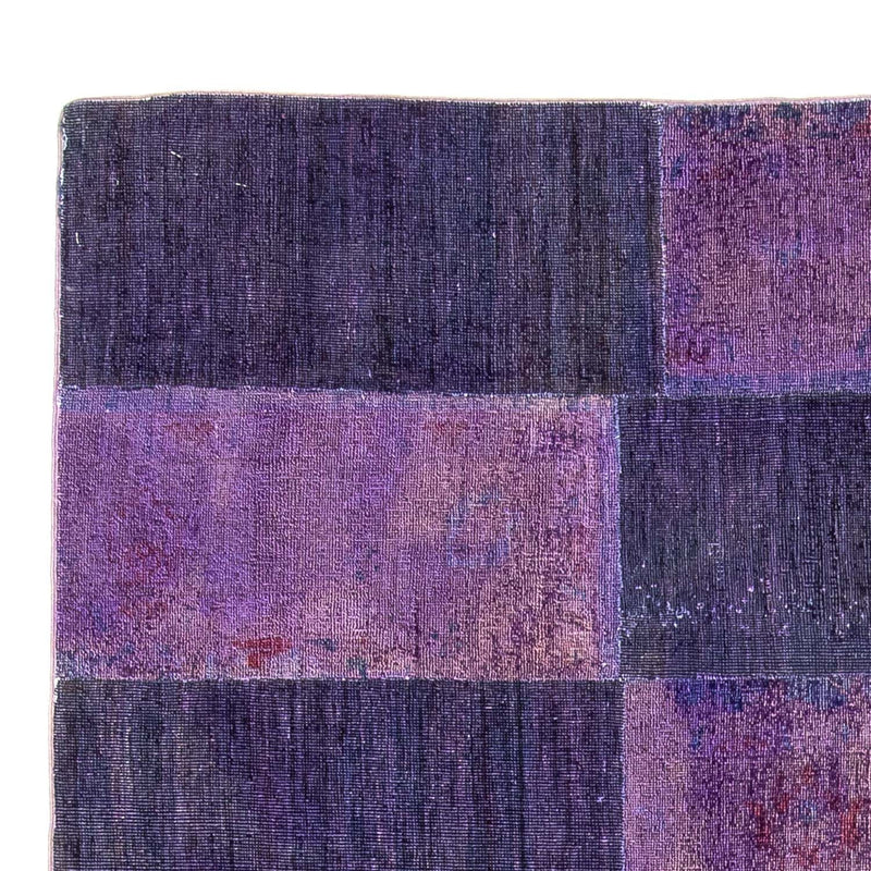 Patchwork Rug - 235 x 165 cm - multicolored