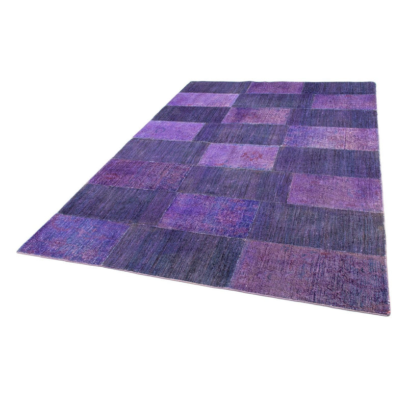 Patchwork Rug - 235 x 165 cm - multicolored