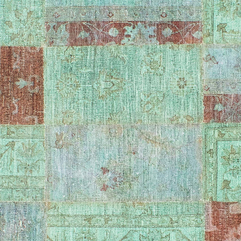 Patchwork Rug - 270 x 182 cm - multicolored