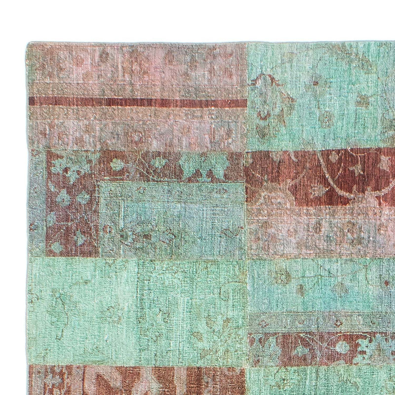 Patchwork Rug - 270 x 182 cm - multicolored