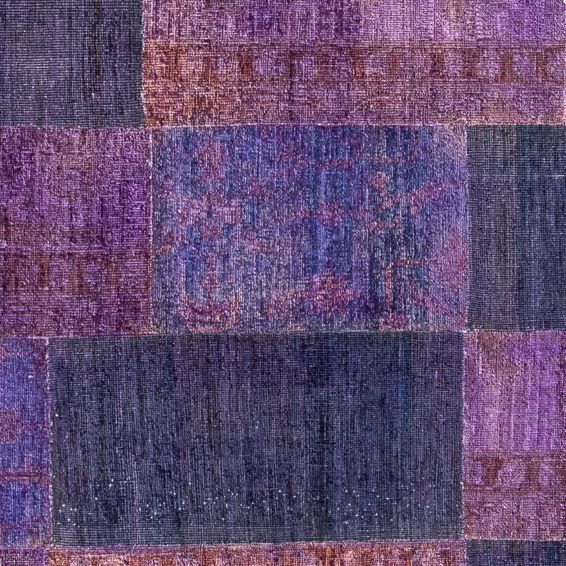 Patchwork Rug - 237 x 165 cm - multicolored