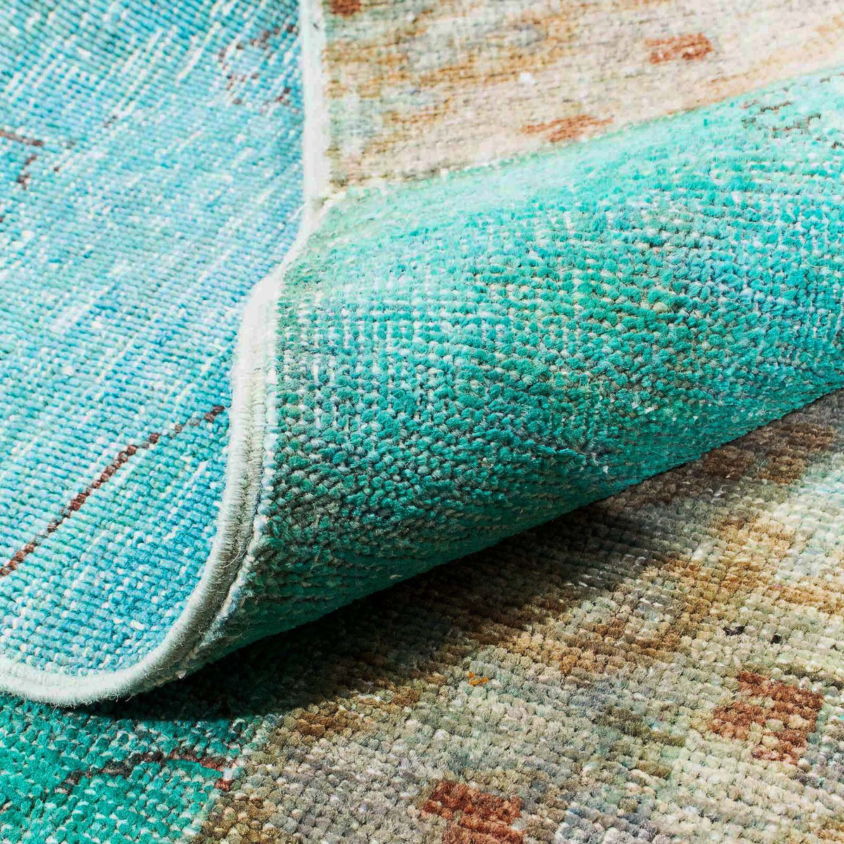 Patchwork Rug - 240 x 149 cm - multicolored