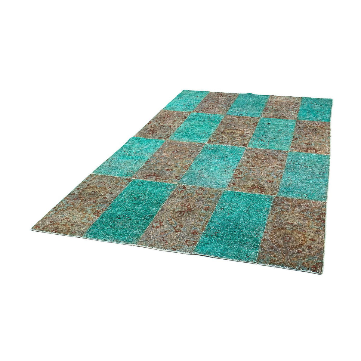 Patchwork Rug - 240 x 149 cm - multicolored