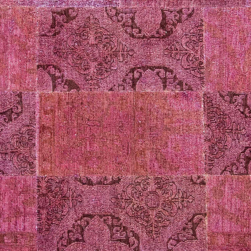 Patchwork Rug - 264 x 182 cm - multicolored