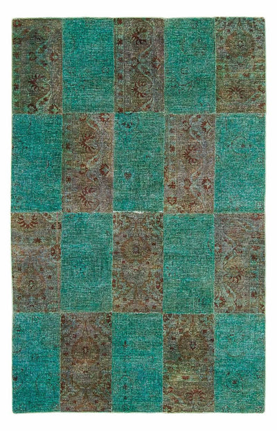 Patchwork Rug 149x243cm - Wool Rug