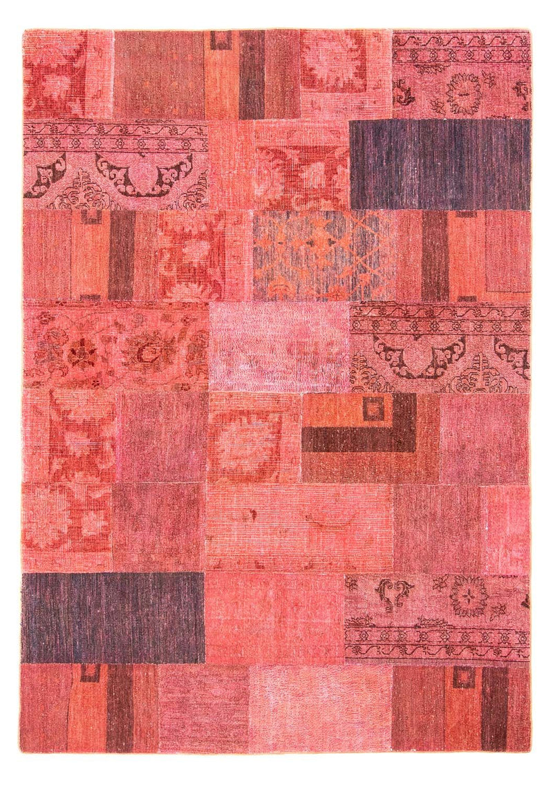 Patchwork Rug - 237 x 166 cm - multicolored