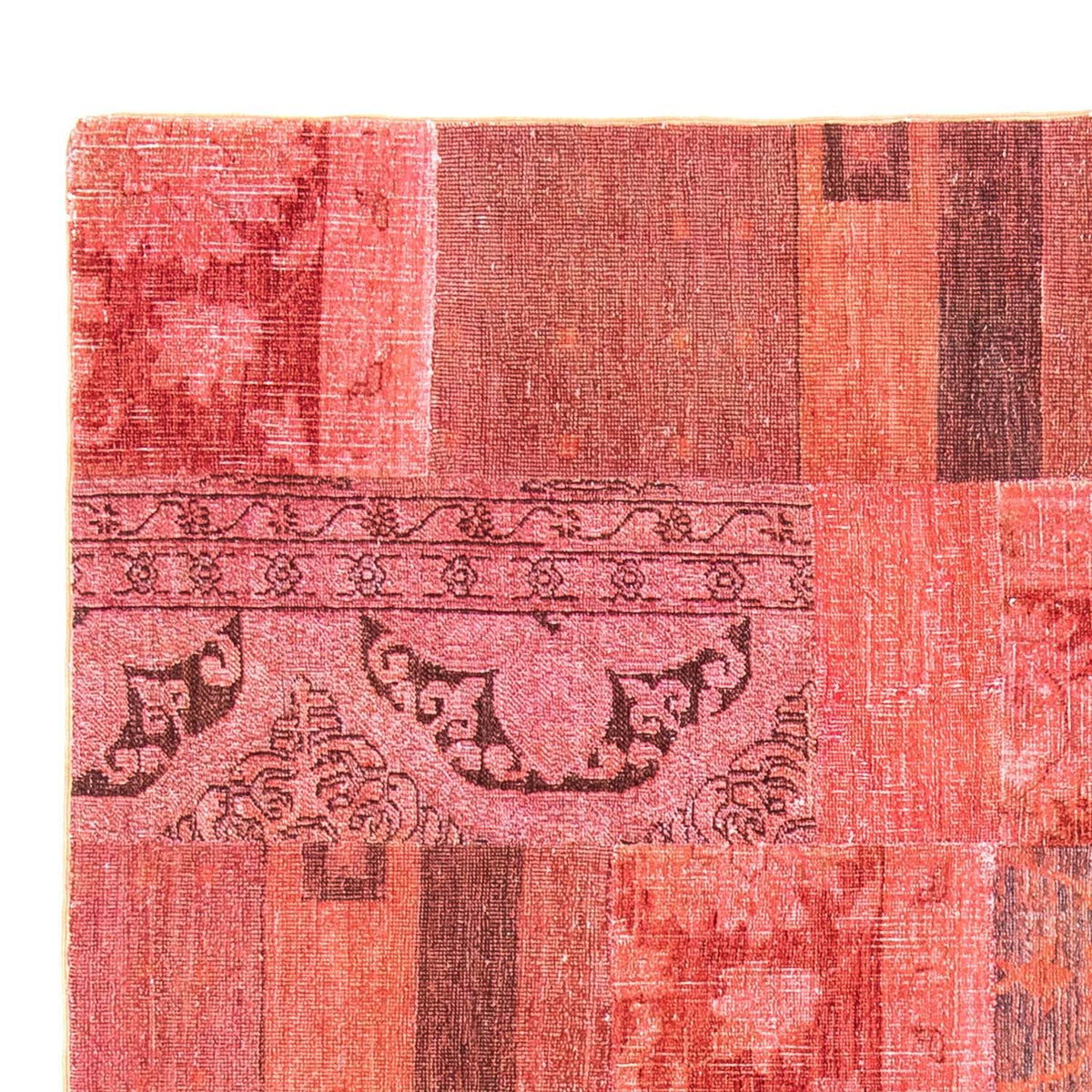 Patchwork Rug - 237 x 166 cm - multicolored