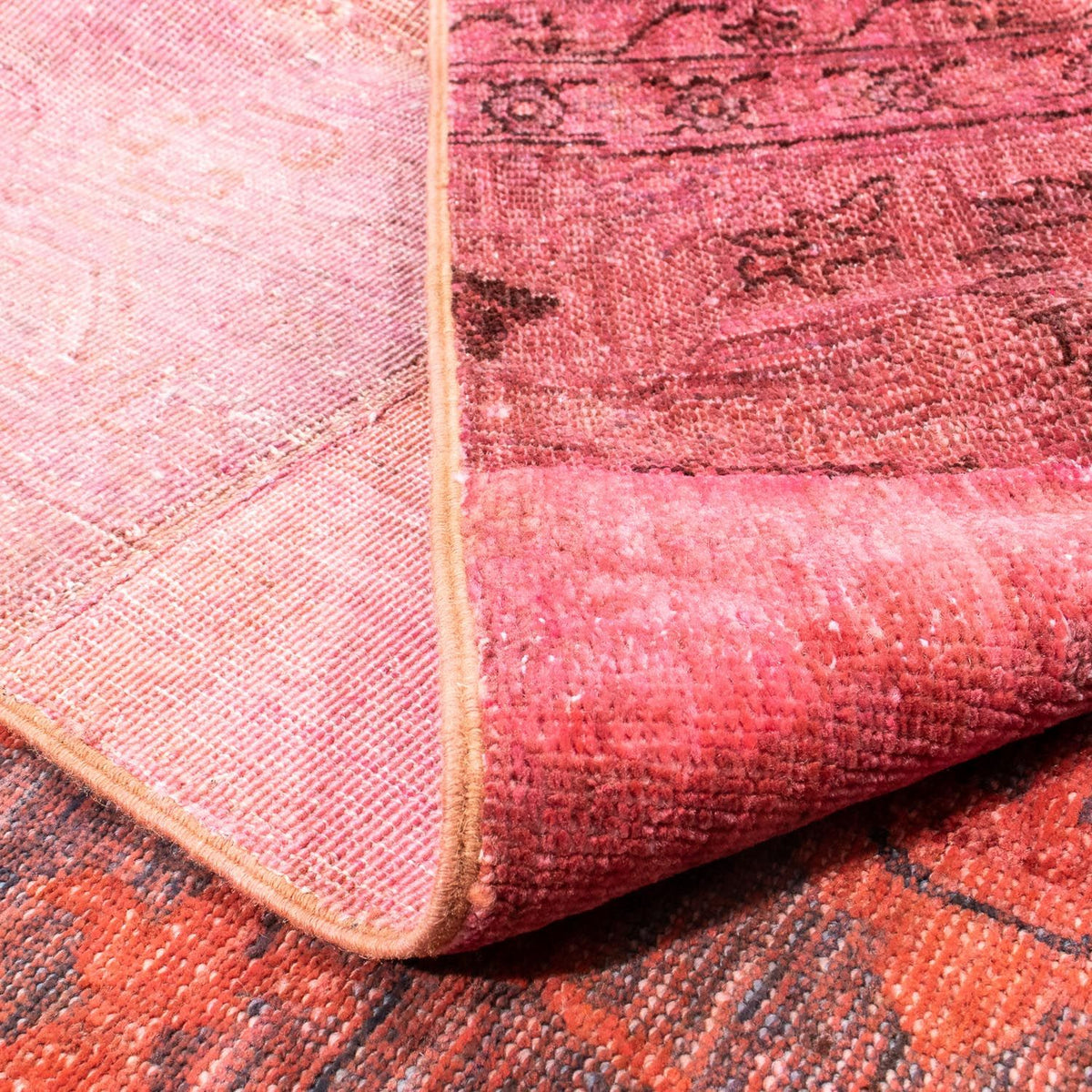 Patchwork Rug - 237 x 166 cm - multicolored