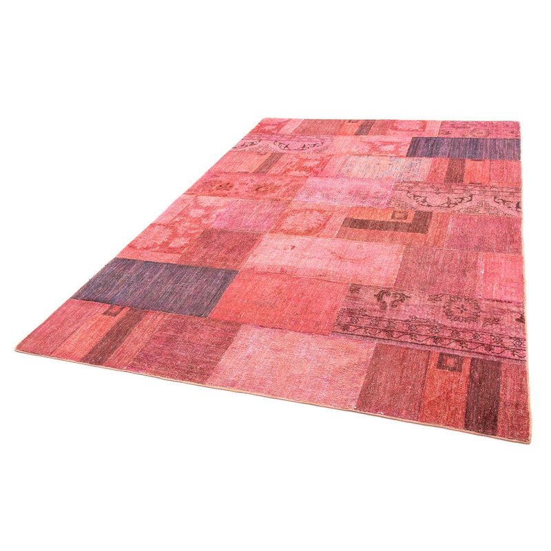 Patchwork Rug - 237 x 166 cm - multicolored