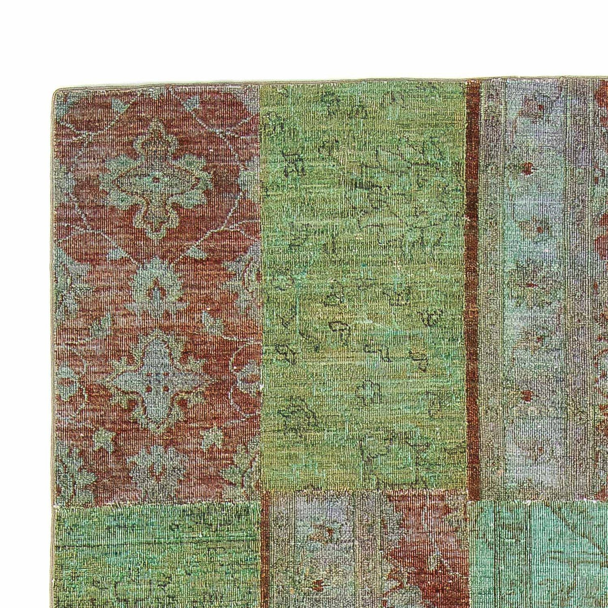 Patchwork Rug 148x242cm - Wool Rug