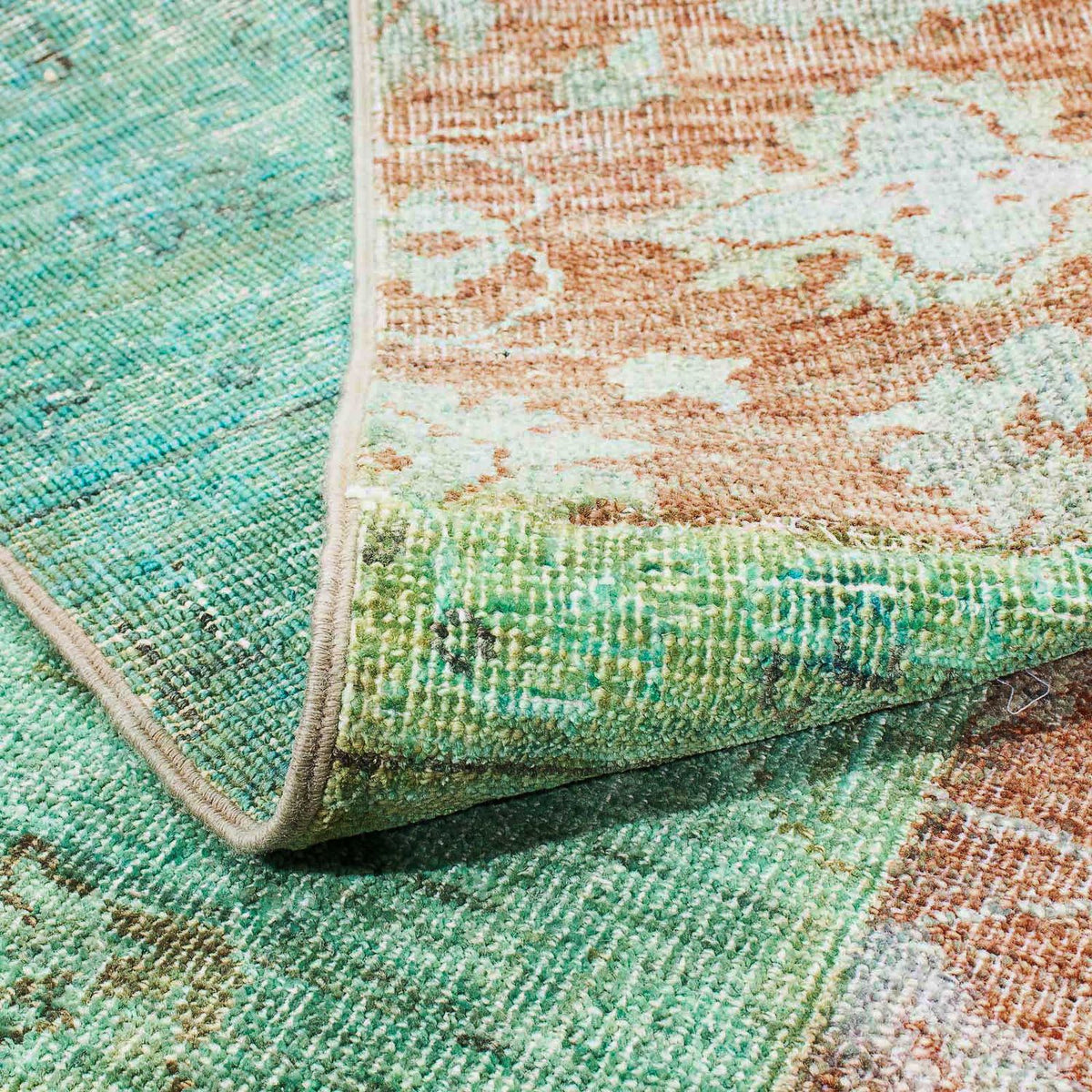 Patchwork Rug - 242 x 148 cm - multicolored