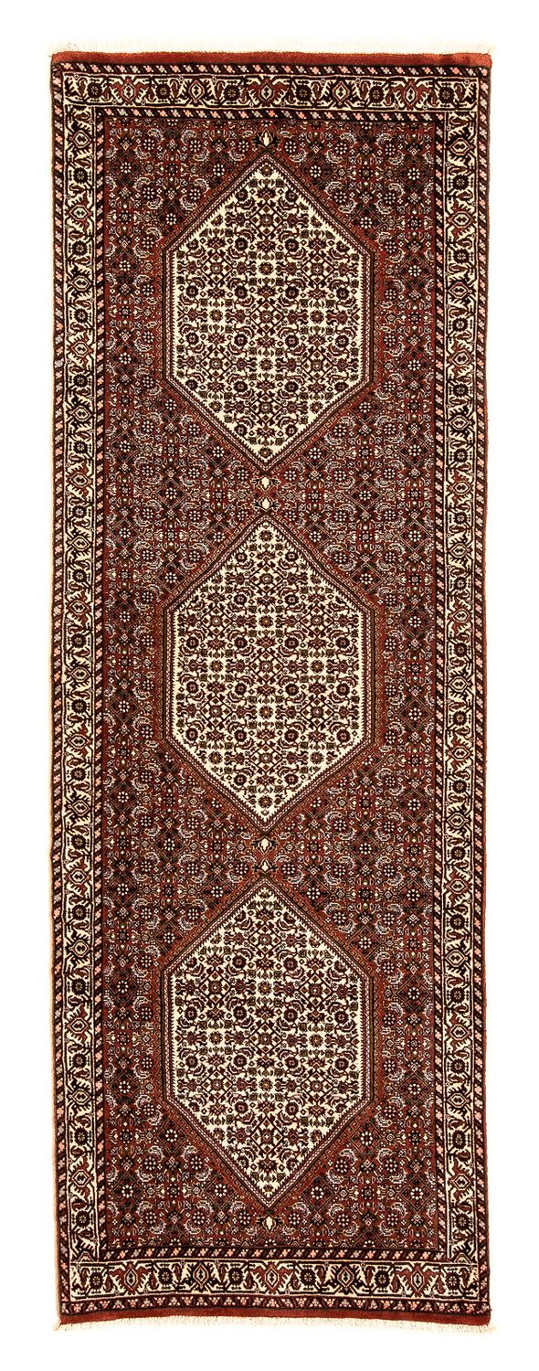 Runner Perser Rug - Bidjar - 273 x 87 cm - dark red