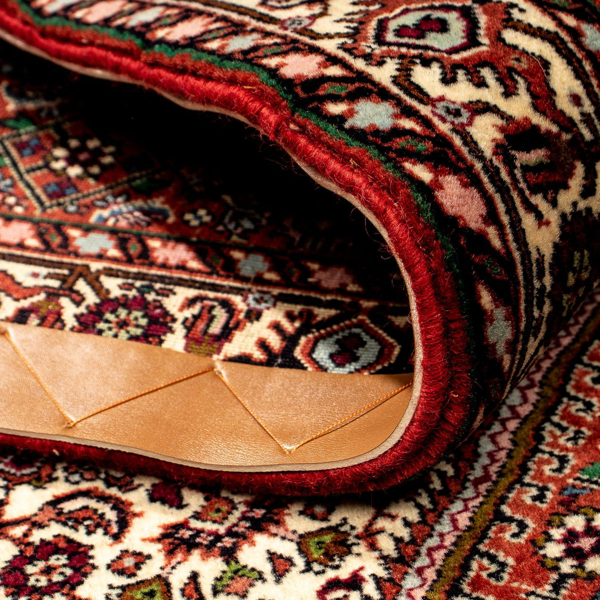 Runner Perser Rug - Bidjar - 273 x 87 cm - dark red