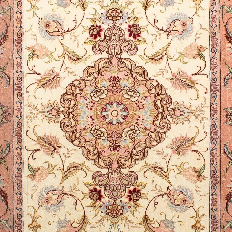 Runner Perser Rug - Tabriz - Royal - 310 x 88 cm - beige