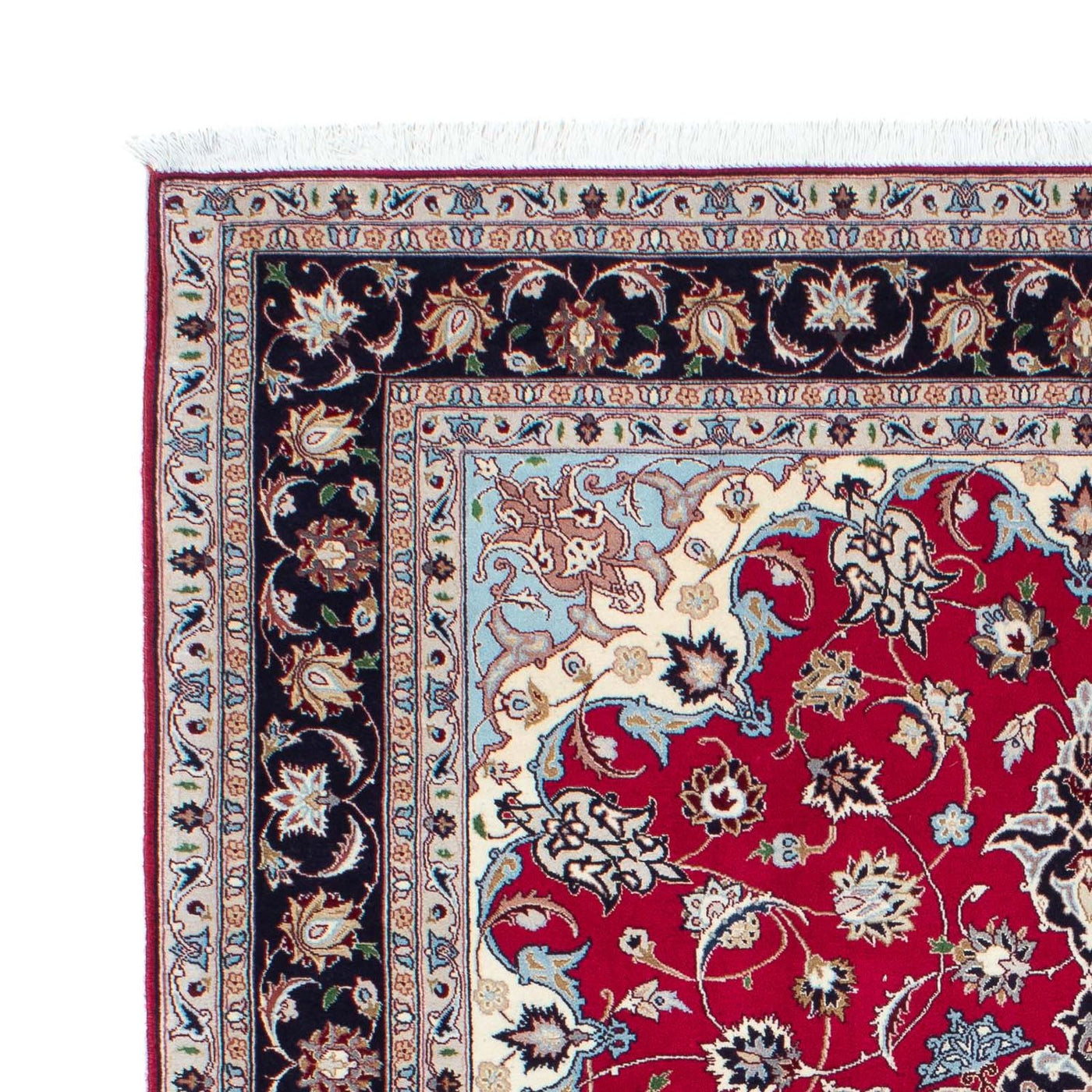 Tabriz - 50 Raj Rug 200x153cm - Persian Rugs