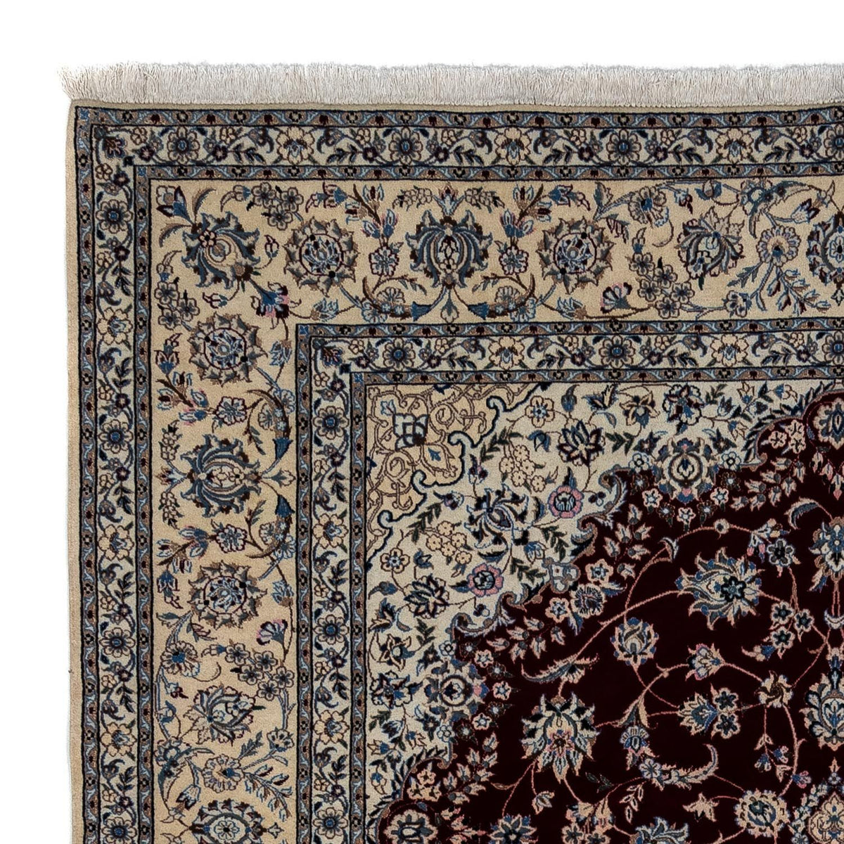 Perser Rug - Nain - Royal - 348 x 248 cm - black