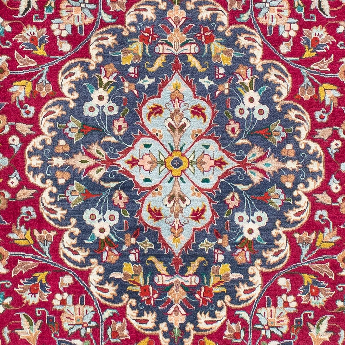 Perser Rug - Tabriz - 196 x 145 cm - red
