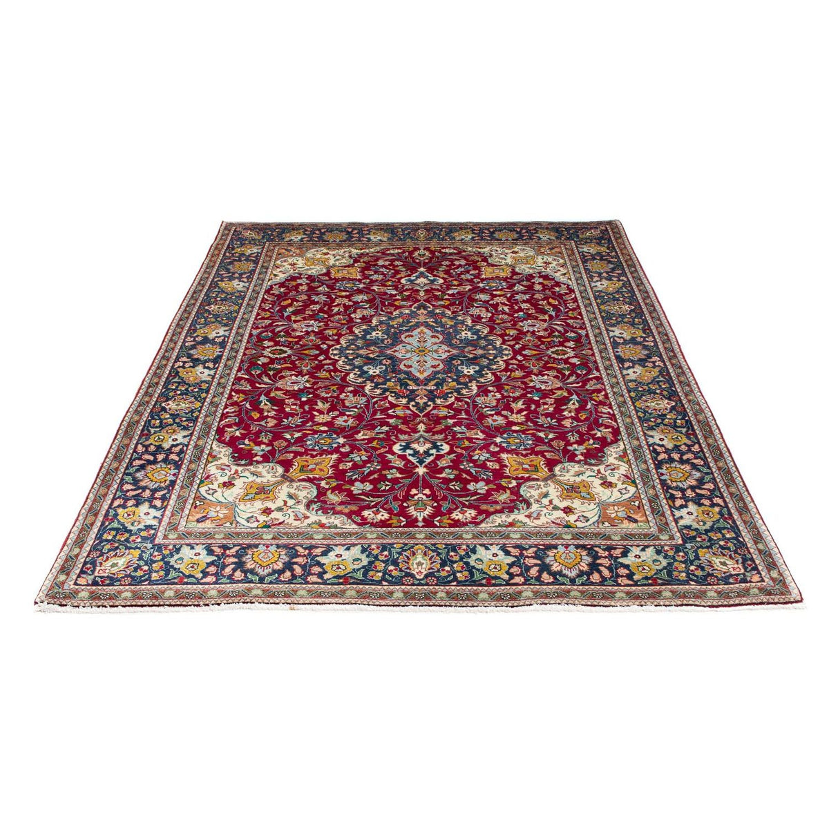Perser Rug - Tabriz - 196 x 145 cm - red