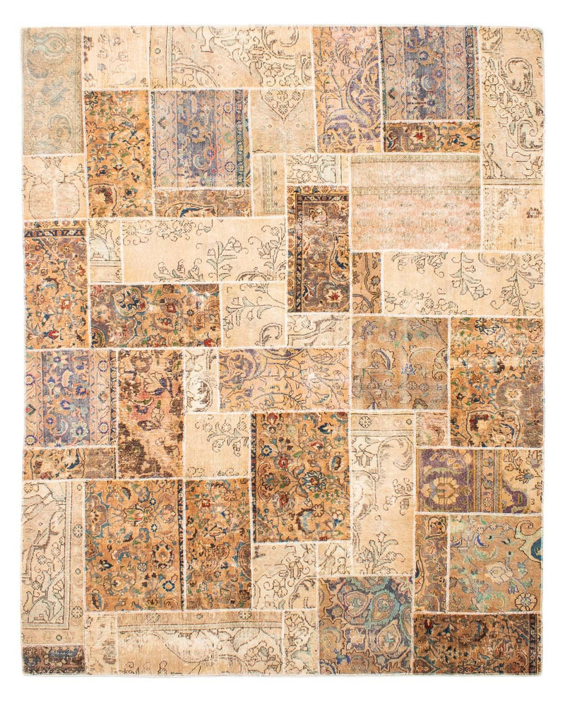 Patchwork Rug - 305 x 241 cm - multicolored