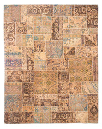 Patchwork Rug - 305 x 242 cm - multicolored