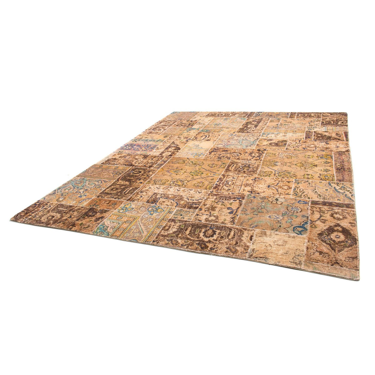 Patchwork Rug - 305 x 242 cm - multicolored