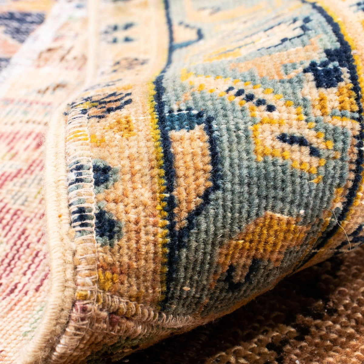 Patchwork Rug - 304 x 242 cm - multicolored