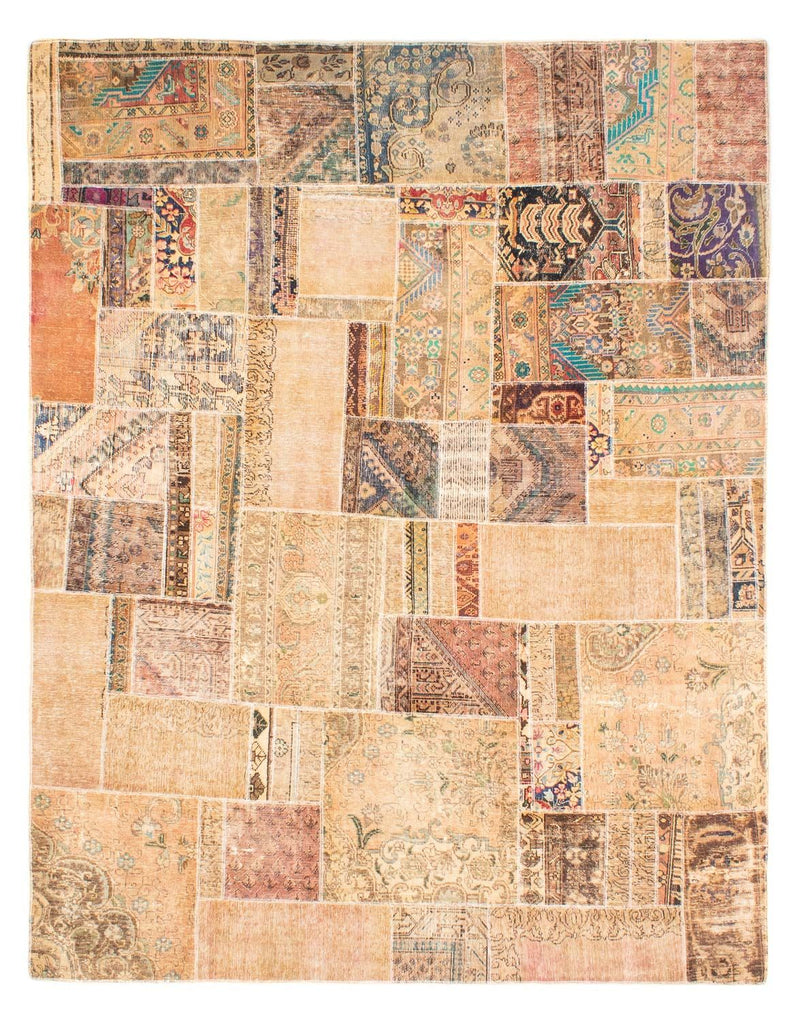 Patchwork Rug - 292 x 230 cm - multicolored