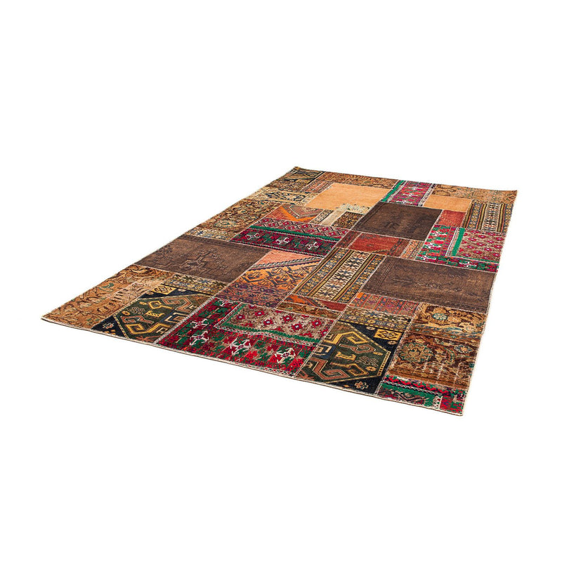 Patchwork Rug - 271 x 179 cm - multicolored