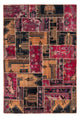 Patchwork Rug 164x244cm - Perserteppich Wollteppich