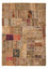 Patchwork Rug - 234 x 164 cm - multicolored