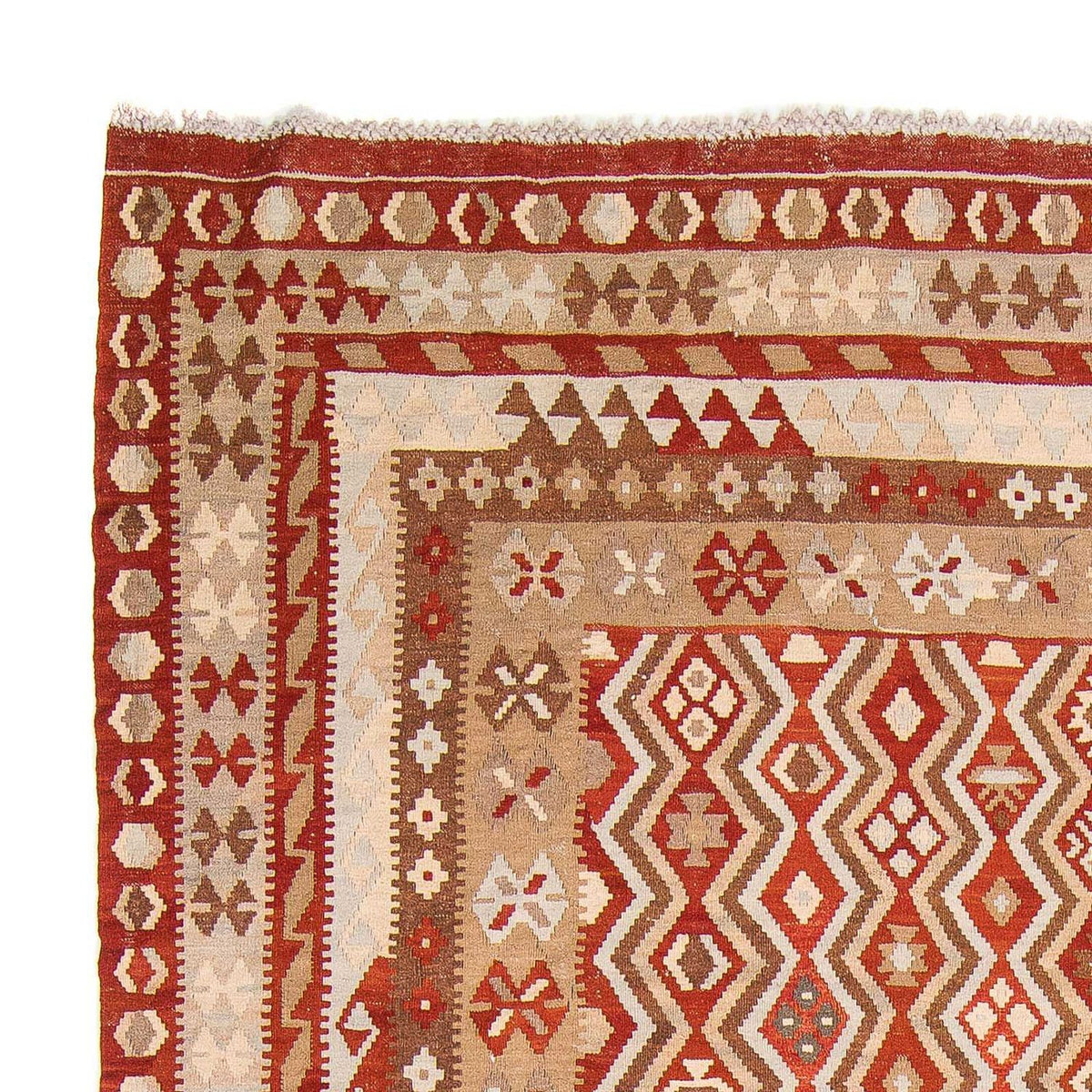 Kelim Rug - Splash - 271 x 212 cm - multicolored