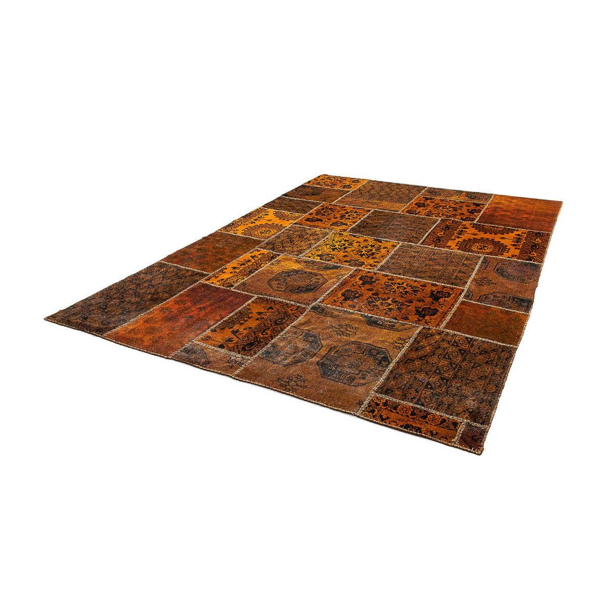 Patchwork Rug - 300 x 208 cm - multicolored