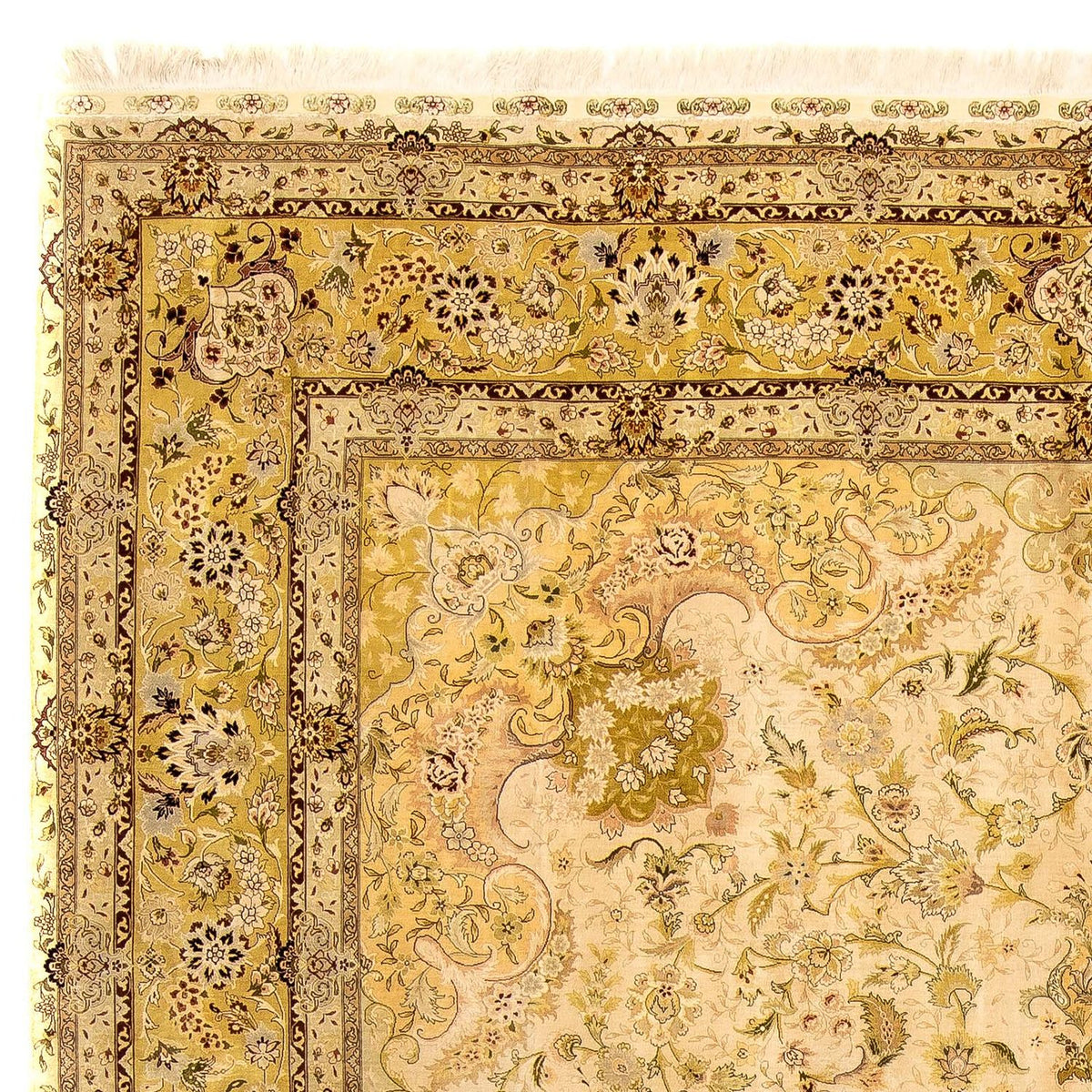 Hereke Silk Rug 277x375cm - Oriental Rug