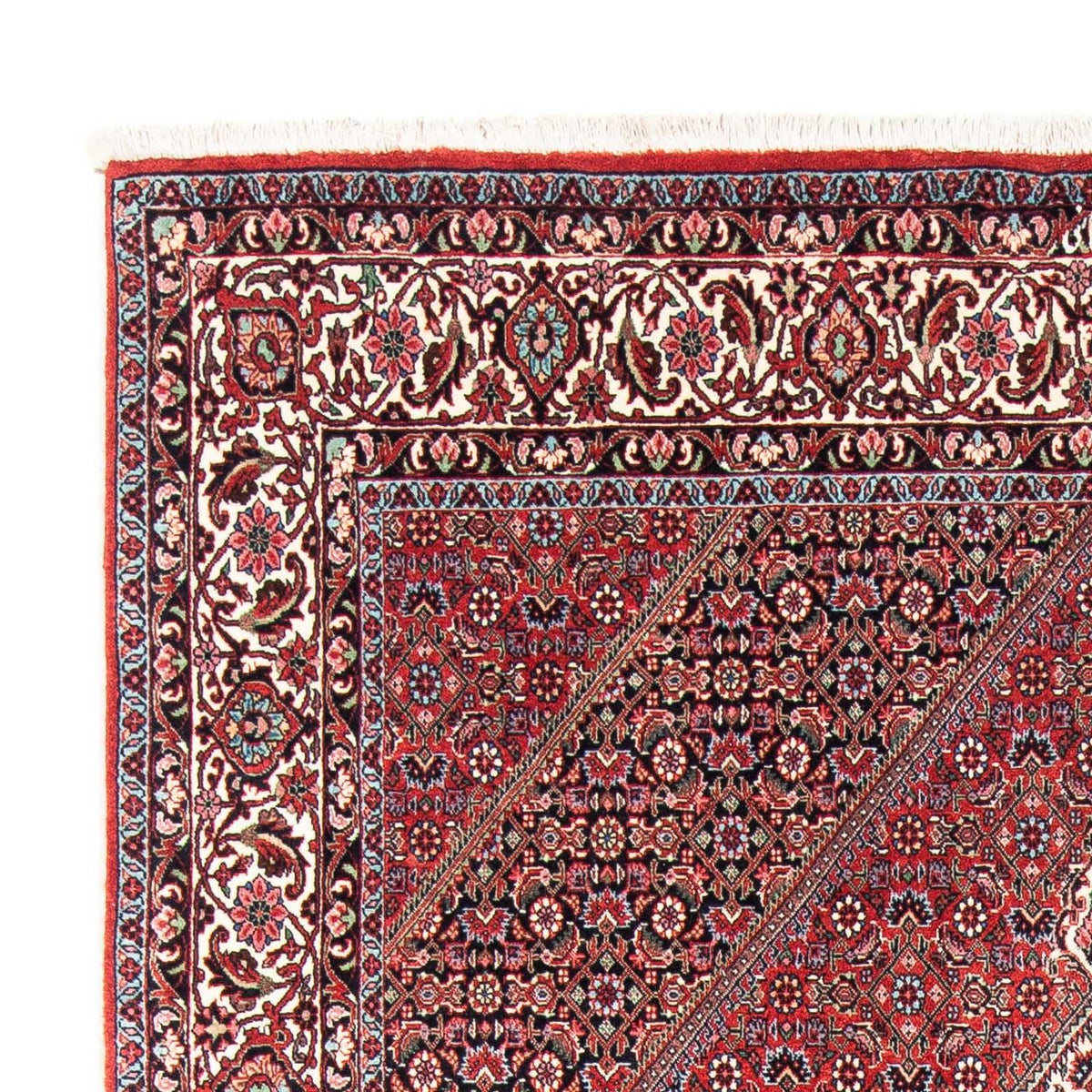 Perser Rug - Bidjar - 241 x 172 cm - dark red