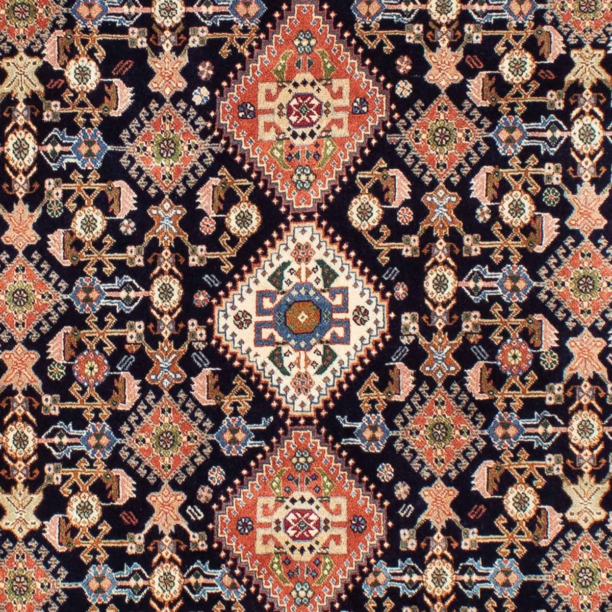 Gabbeh Rug - Kashkuli Perser - 213 x 143 cm - brown