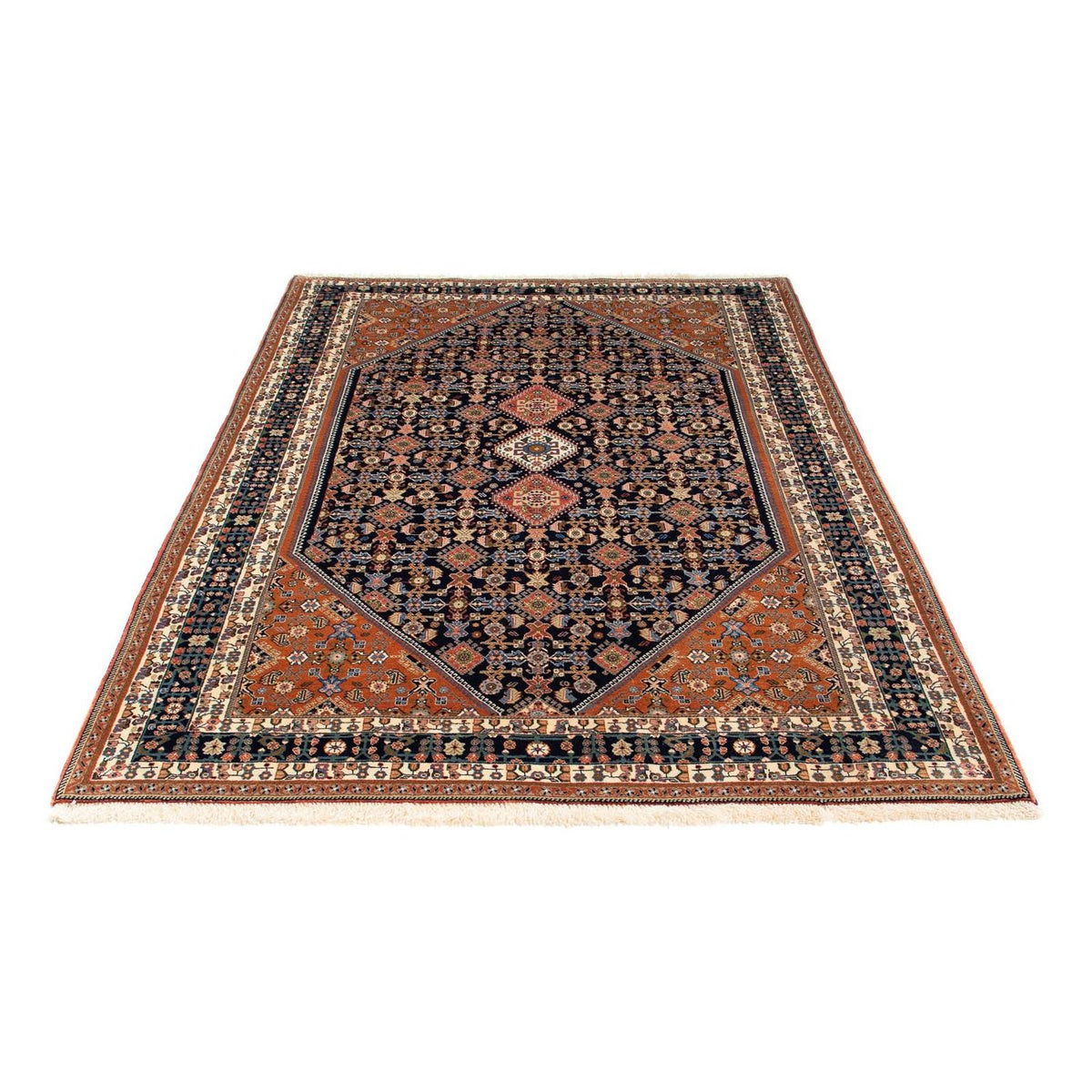 Gabbeh Rug - Kashkuli Perser - 213 x 143 cm - brown