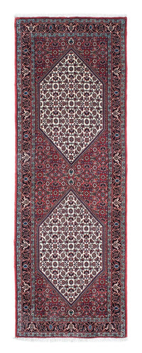 Runner Perser Rug - Bidjar - 208 x 73 cm - red
